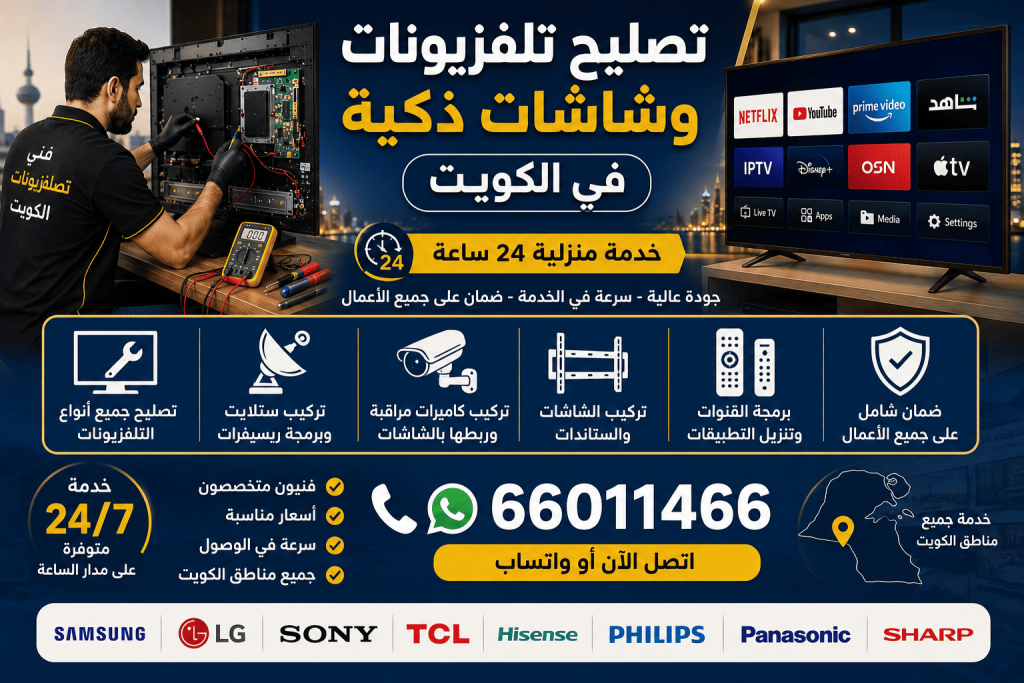 تصليح تلفزيونات الكويت
